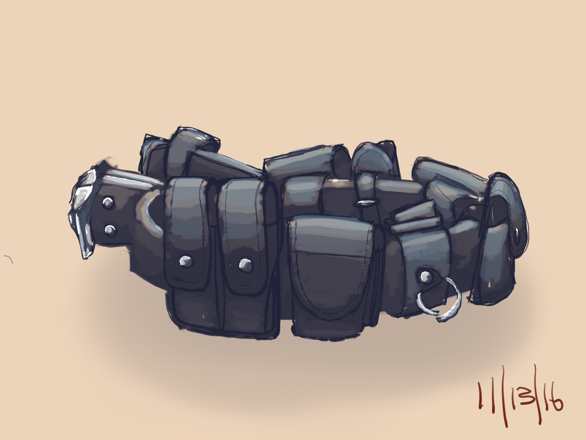 #gdpipeline daily challenge 11-13-16 "utility belt"