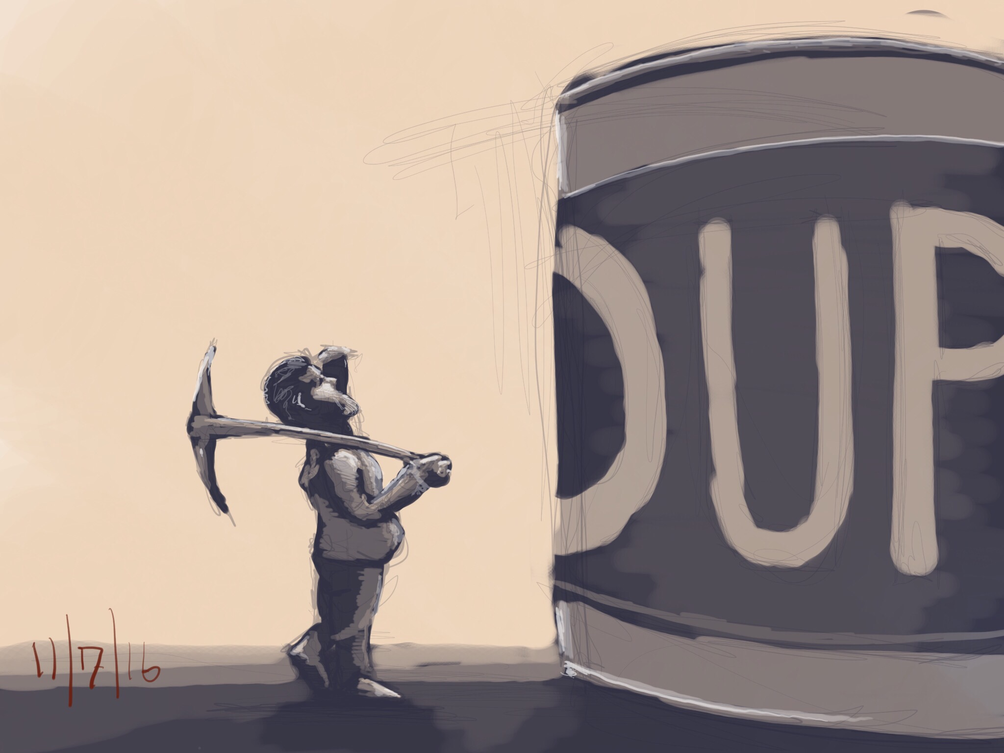 #gdpipeline daily challenge 11-7-16 "can opener"